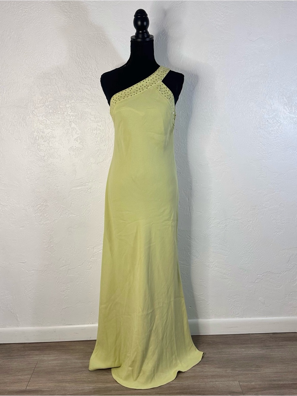 Vintage Lillie Rubin green formal dress